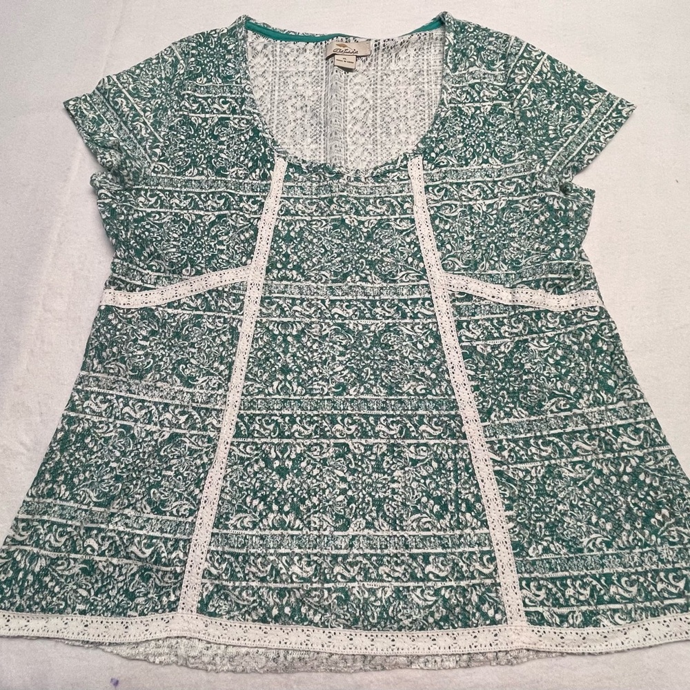Bob Timberlake scoop neck top